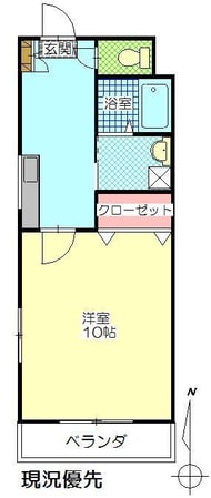 パステルハイムの物件間取画像